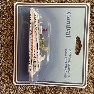 Carnival Breeze Christmas Ornament